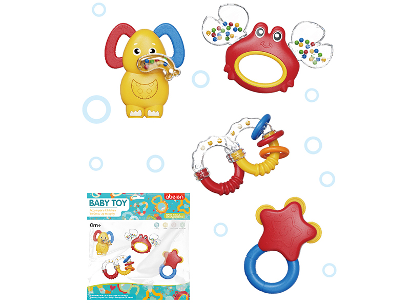 Baby Rattles 4pcs