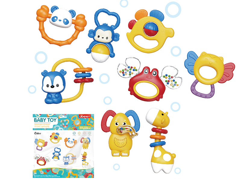 Baby Rattles 8pcs