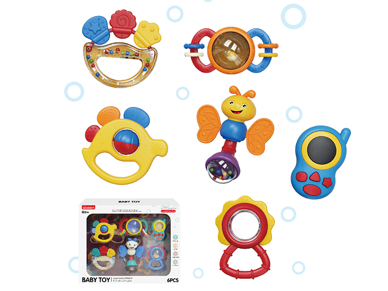 Baby Rattles 6pcs