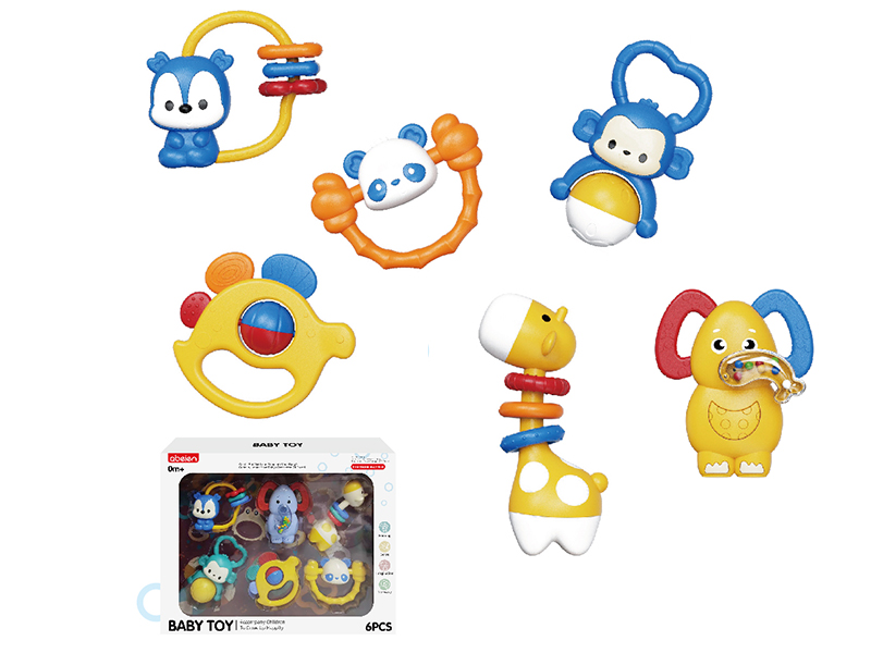 Baby Rattles 6pcs
