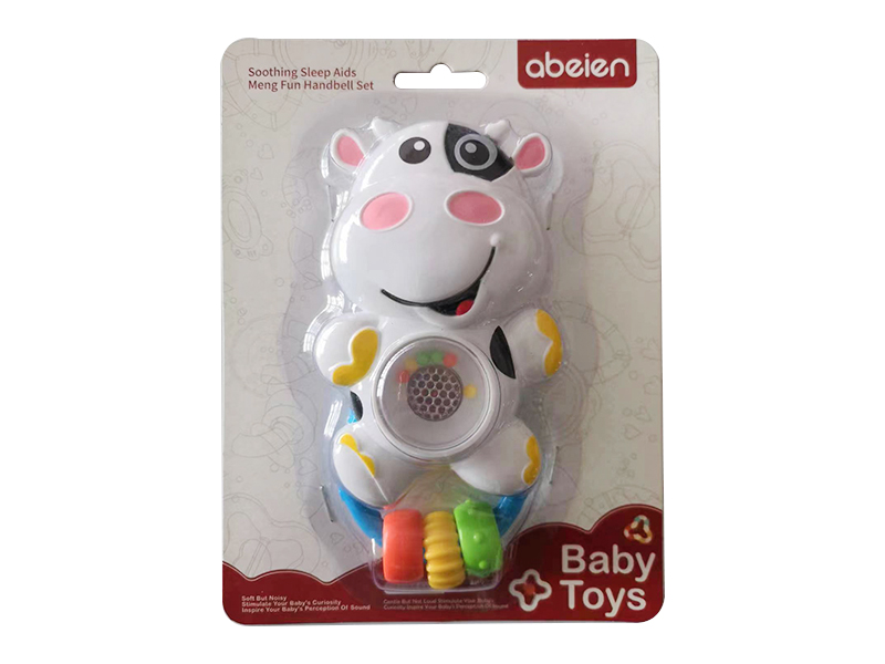 Music Baby Rattle - Cow