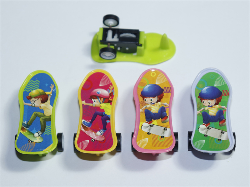 Pull Back Skateboard