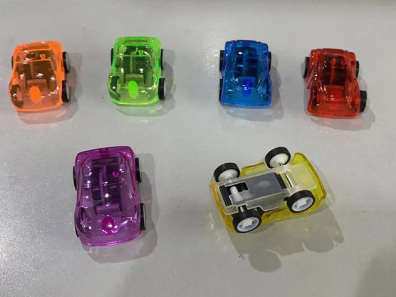 Pull Back Transparent Car