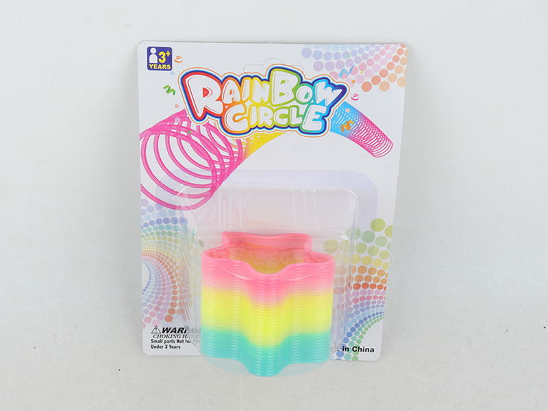 Star-Shaped Rainbow Circle