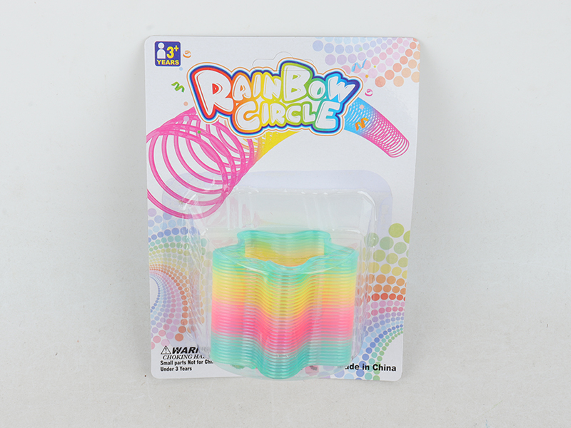 Star-Shaped Rainbow Circle