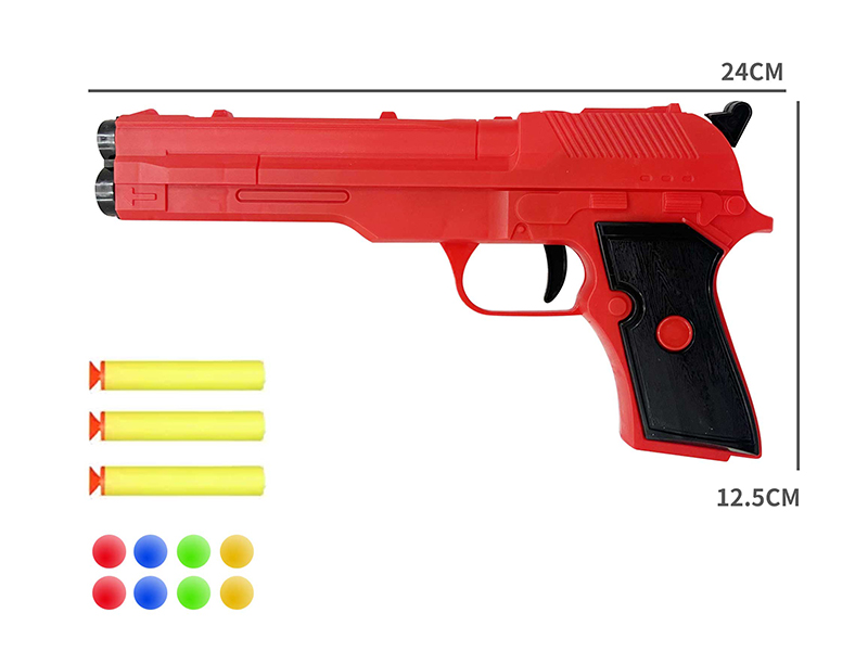 Ping-Pong Ball & EVA Soft Bullet Gun