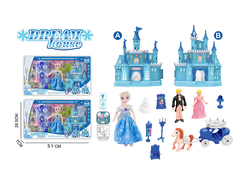 Castle Toys With Lights And Music