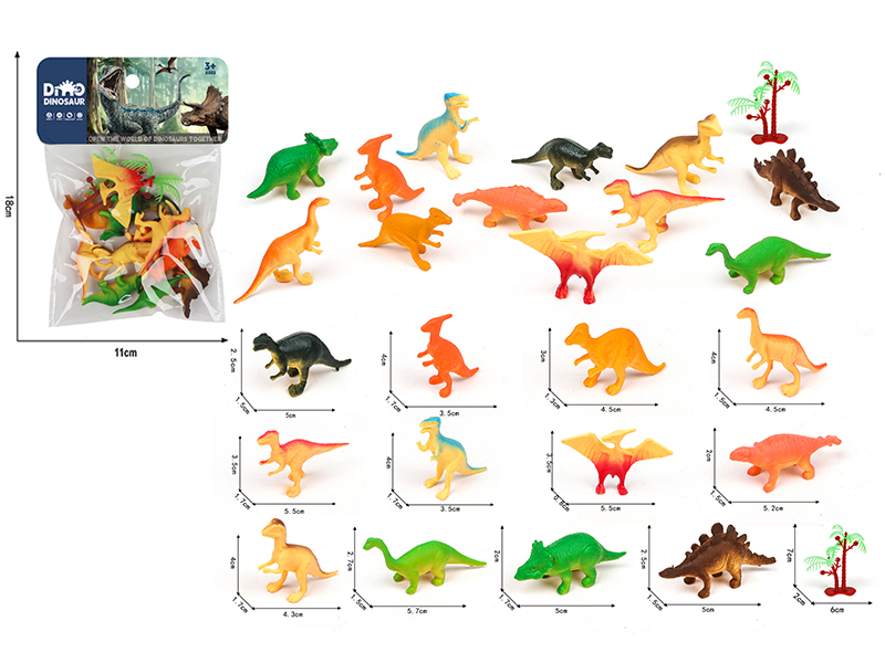 PVC Dinosaur Set