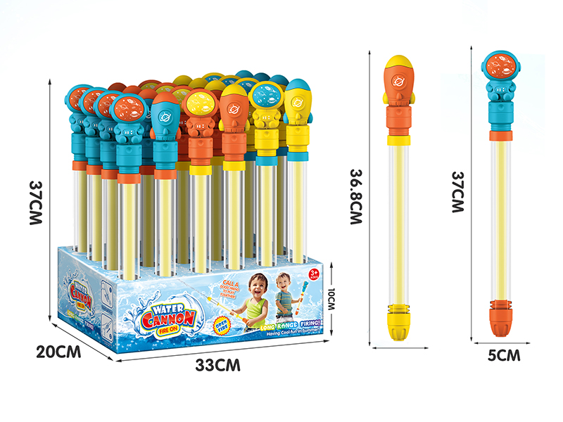 Space Man/Rocket Water Cannon(3 Color Mixed)24PCS