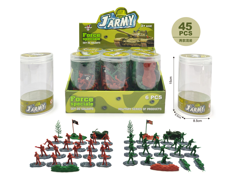 6PCS Military Toy Series