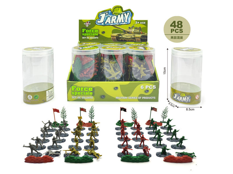 6PCS Military Toy Series