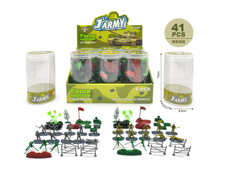 6PCS Military Toy Series