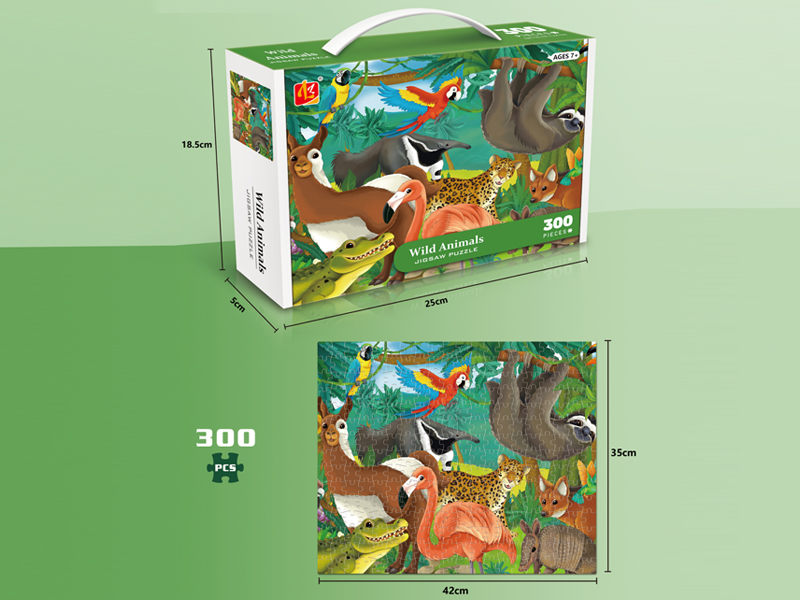 300PCS Puzzle Toy-Wildlife
