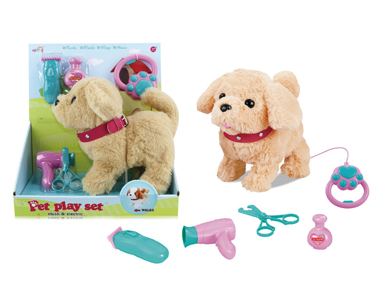 Electric Music Golden Retriever Grooming Set