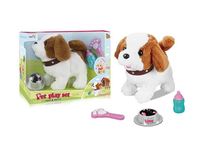 Electric Dog Saint Bernard Set(Magnetic Control)