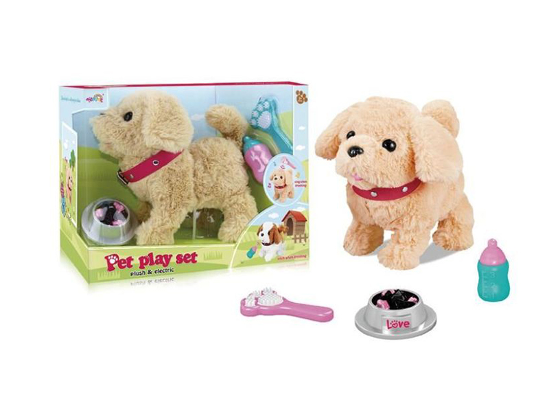 Electric Dog Golden Retriever Set(Magnetic Control)