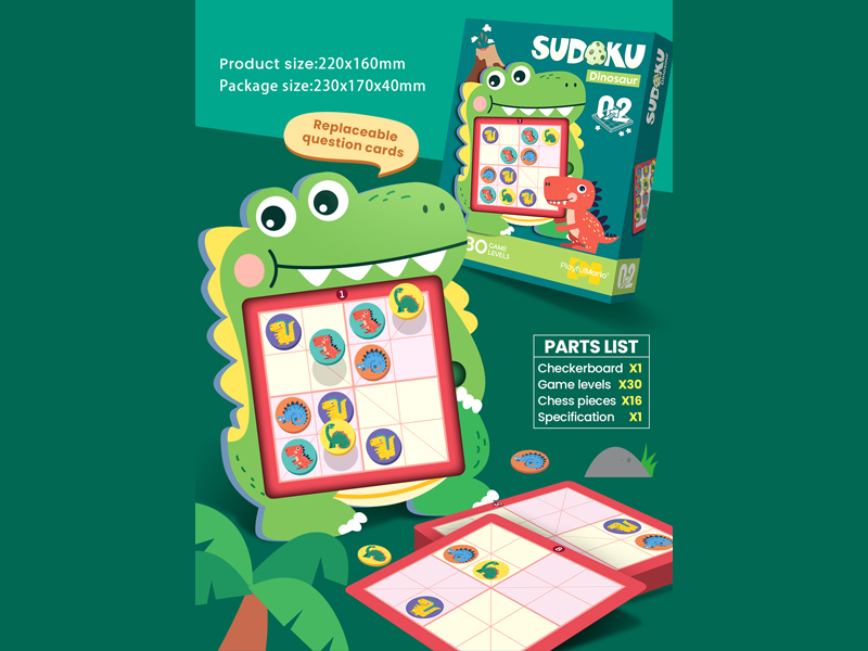 Sudoku Puzzle (Dinosaur)