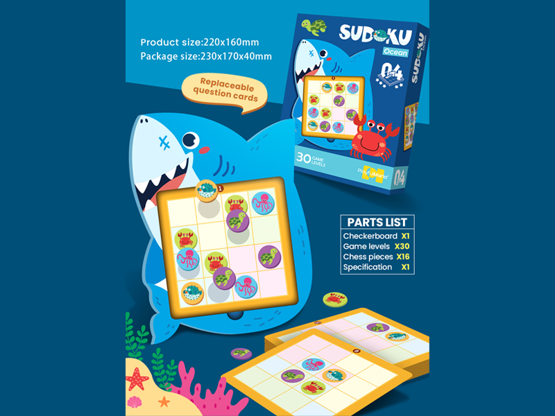 Sudoku Puzzle (Ocean)