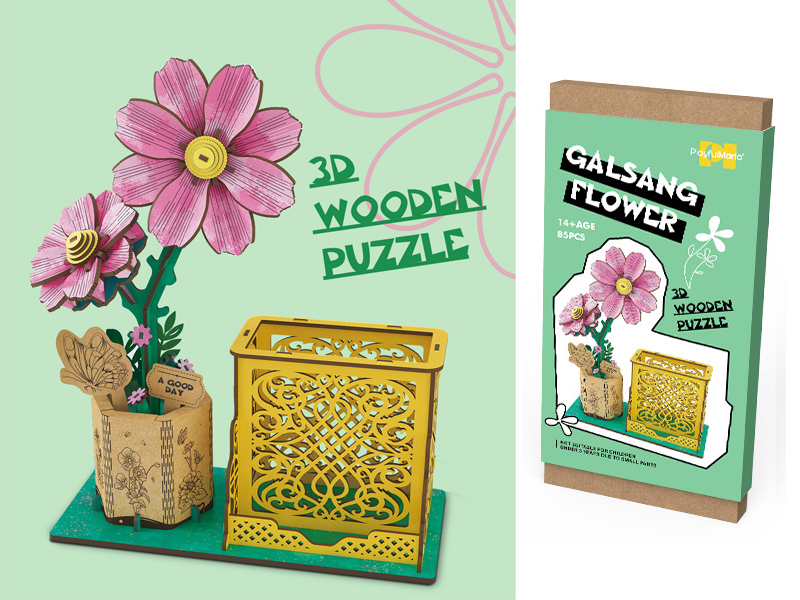 3D Wooden Puzzle Series