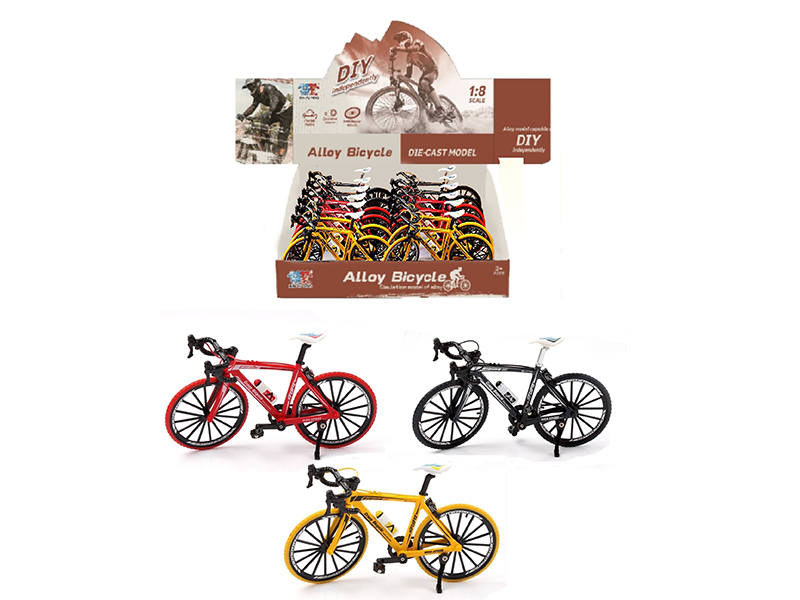 Alloy Mountain Bike Model(3 Color)12pcs