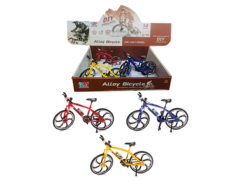 Alloy Bicycle Model(3 Color)12pcs