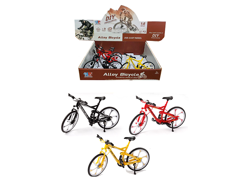 Alloy DownHill Bike Model(3 Color)12PCS