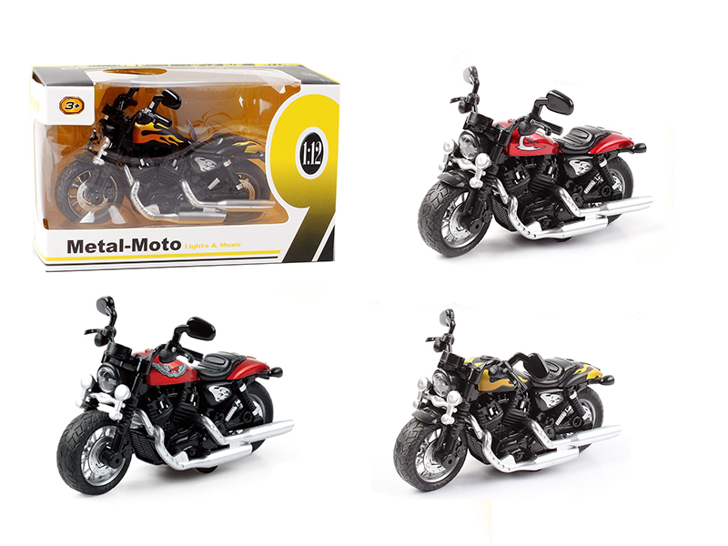 Pull Back Alloy Harley-Davidson Motorcycle With Music