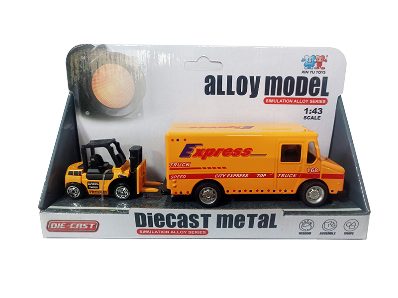 Alloy Simulated Car Set