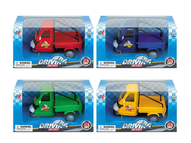 1:43 Pull Back Alloy Simulated Tricycle