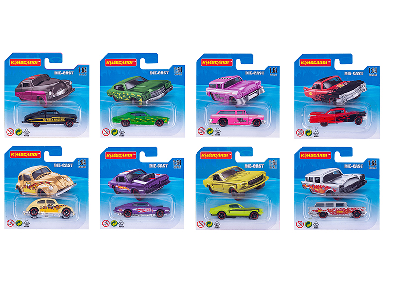 1:64 Slide Alloy Retro Car