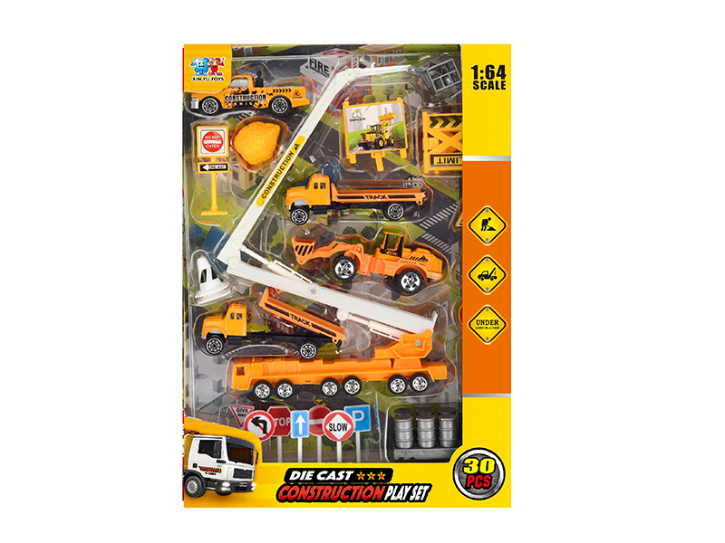 Alloy Engineering Truck Combination 30pcs