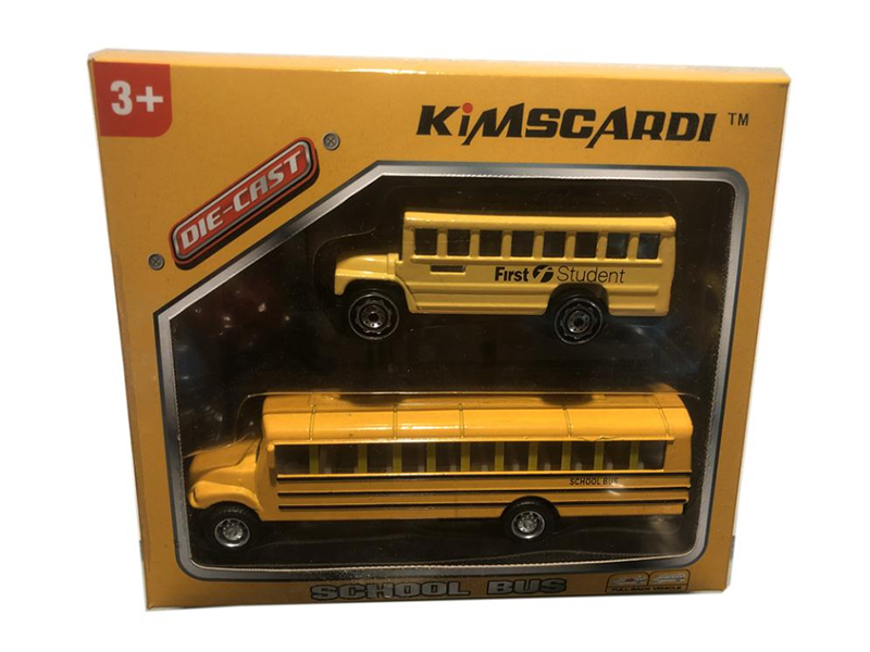 Alloy Large School Bus + Small School Bus