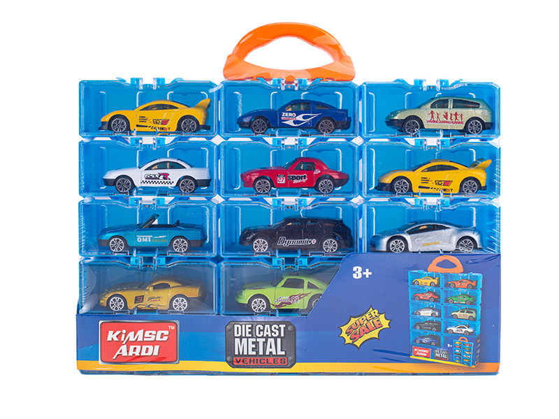 1:64 Slide Alloy Cars 15pcs