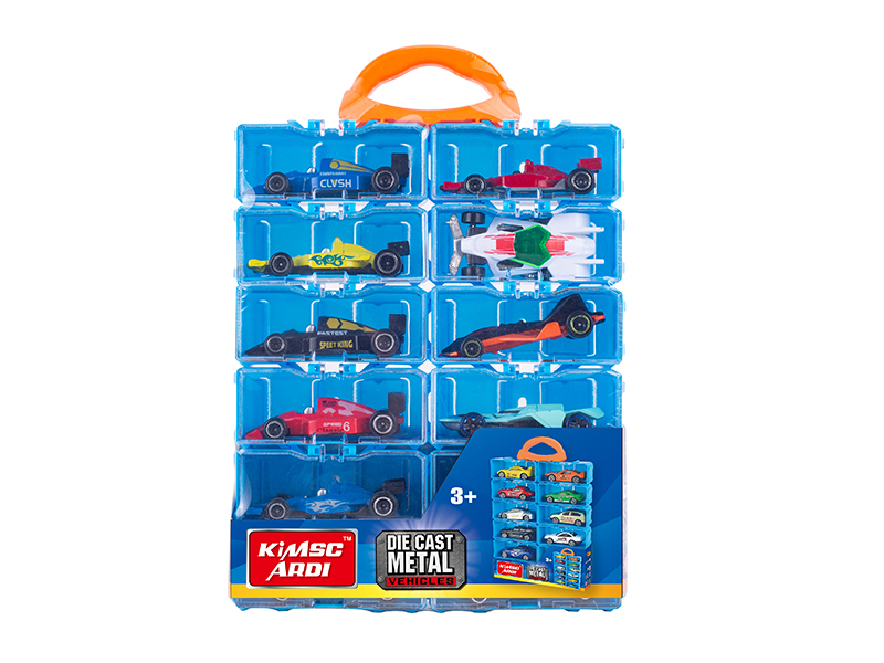 1:64 Alloy Slide Equation Car 12PCS