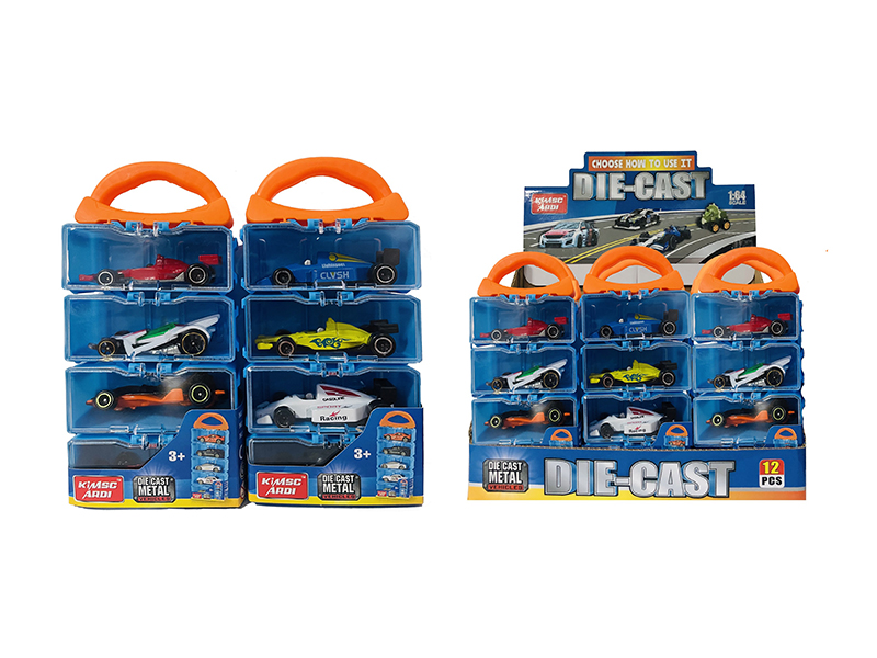 1:64 Alloy Slide Equation Car 4PCS(12 Hand Boxes)