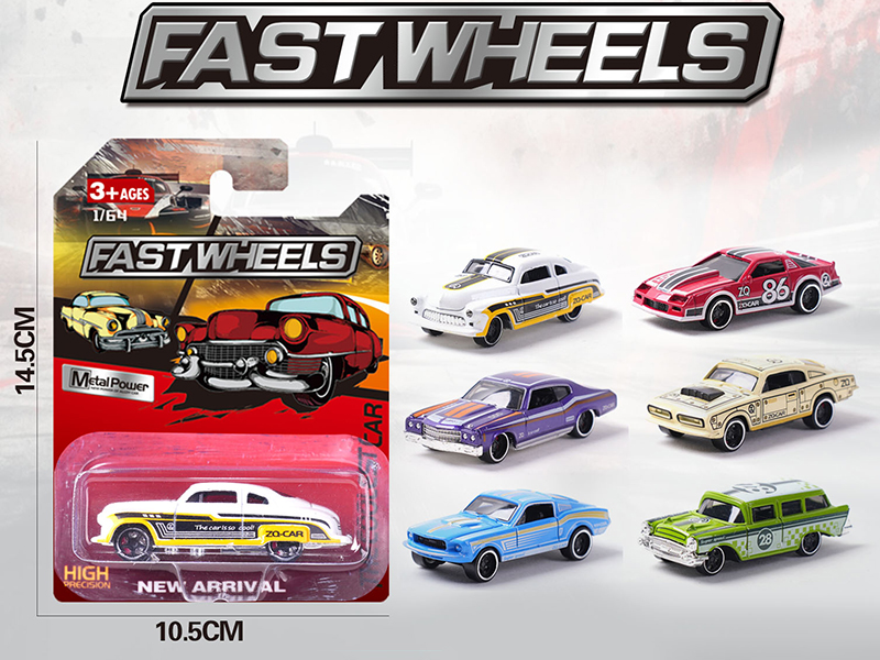 1:64 Slide Alloy Car