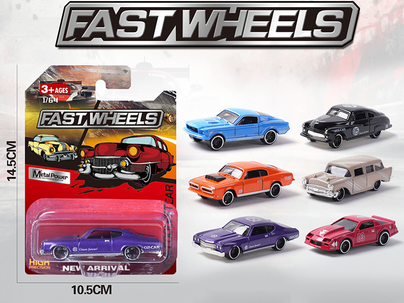 1:64 Slide Alloy Car