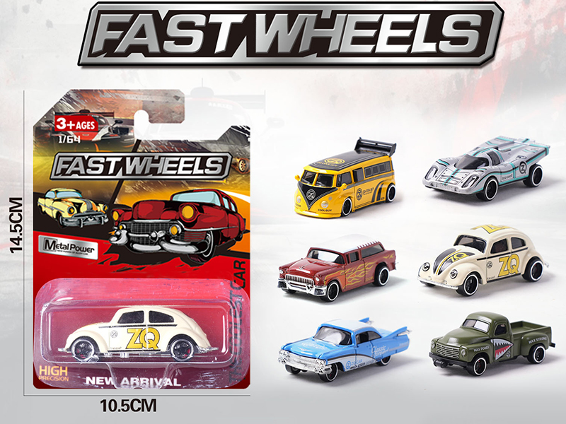 1:64 Slide Alloy Car