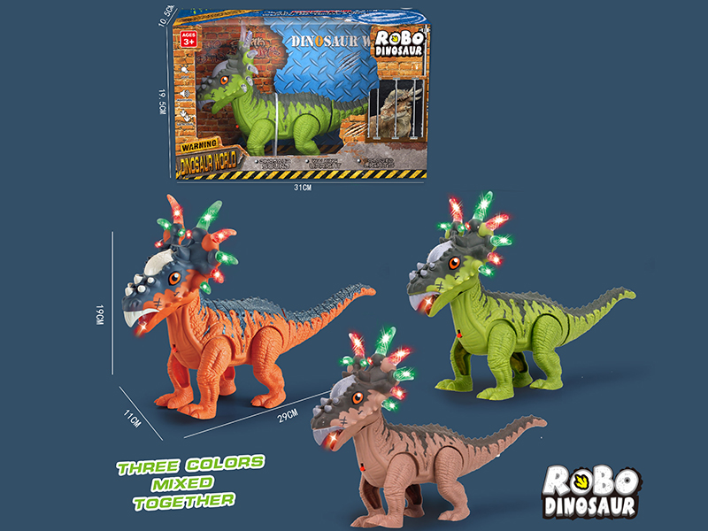 Electric Crawling Pachycephalosaurus