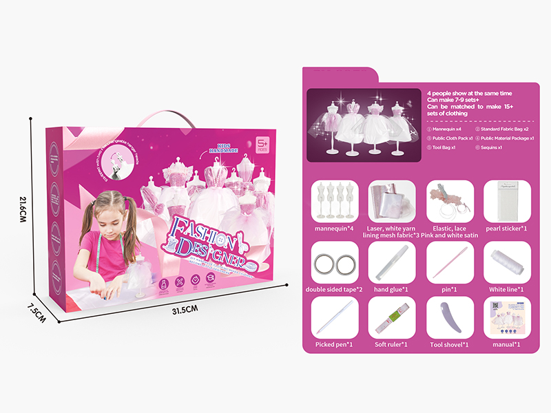 Fashion Designer DIY Handmade Clothing Set