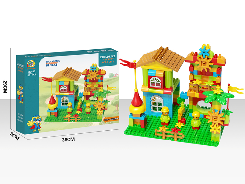 Childlike Interest Academy Building Blocks(Large Particle:189+PCS)