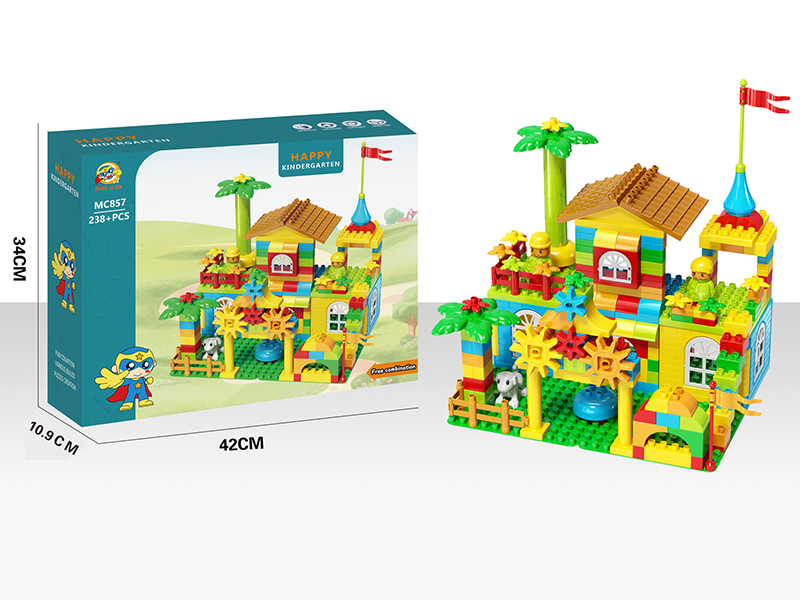 Happy Kindergarten Building Blocks(Large Particle:189+PCS)