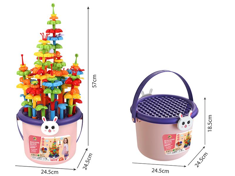 DIY Building Blocks Flowers 156pcs