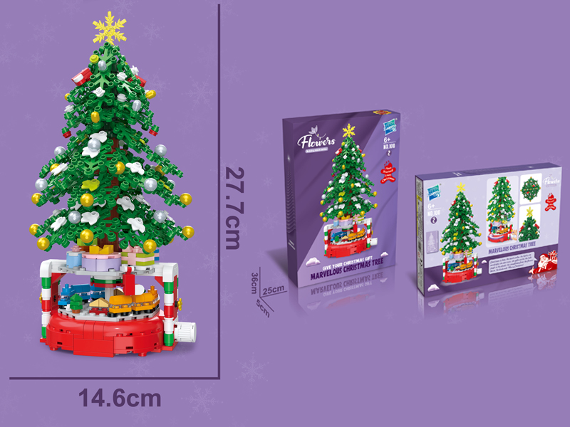 Christmas Tree Building Blocks 515PCS