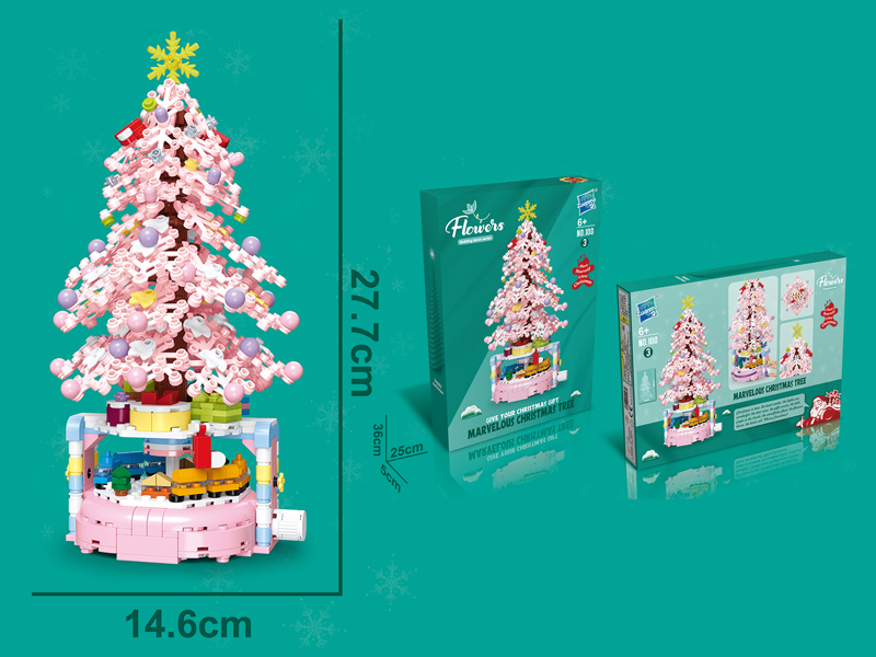 Christmas Tree Building Blocks 515PCS