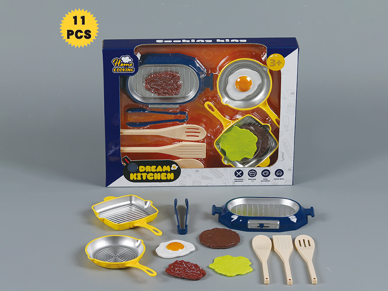 Simulated Kitchen Set 11pcs