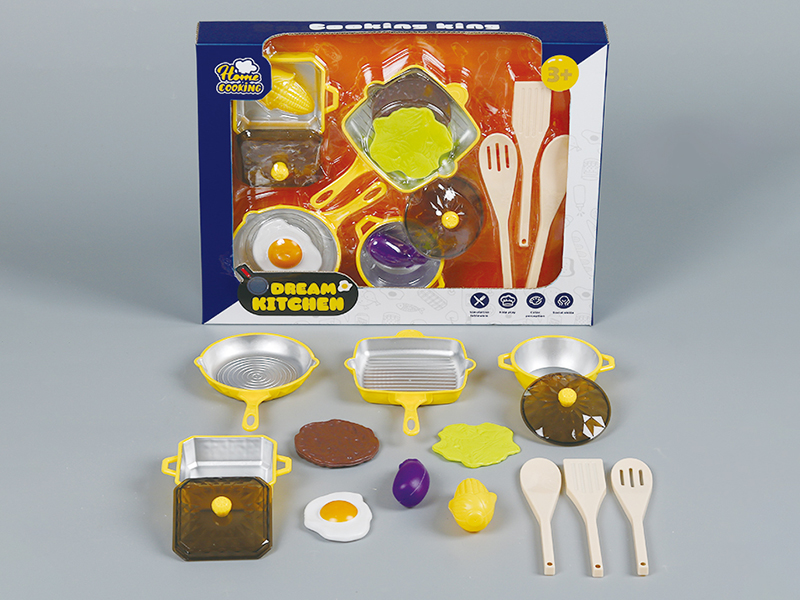 Simulated Kitchen Set 14pcs