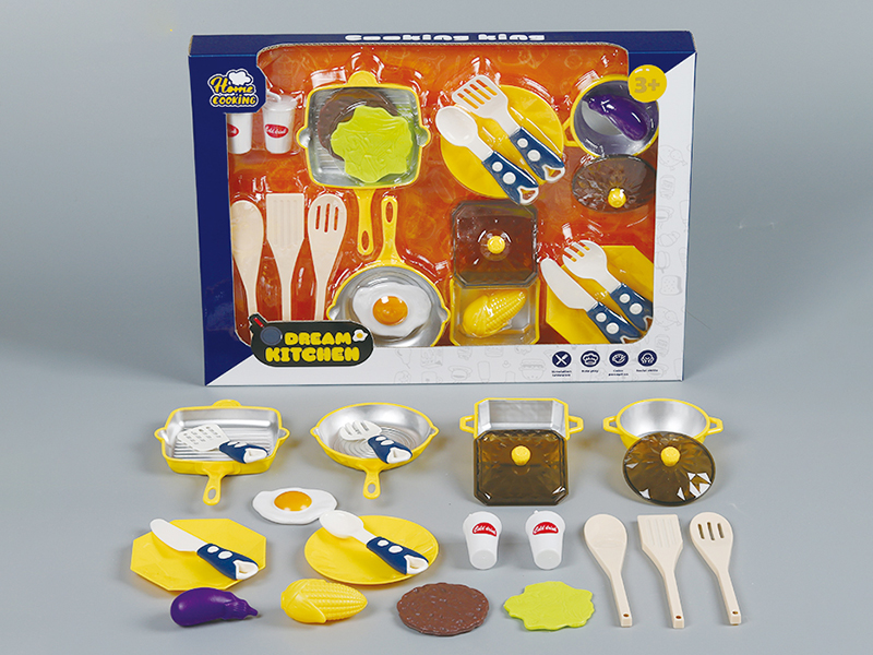 Simulated Kitchen Set 22pcs
