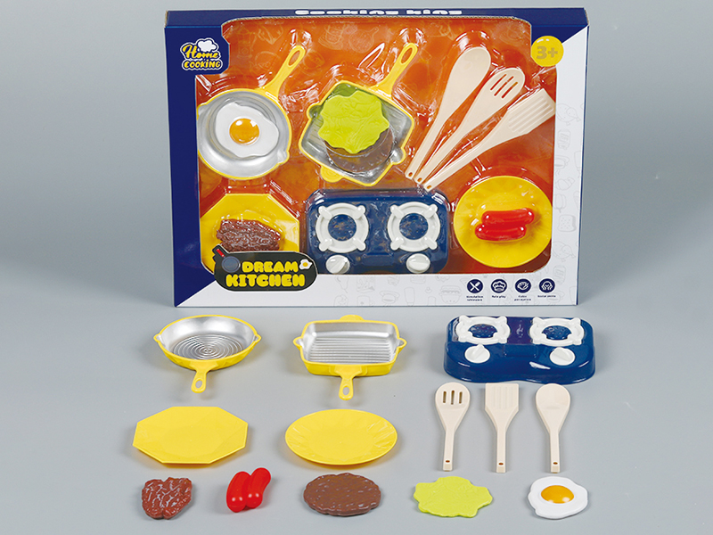 Simulated Kitchen Set 13pcs