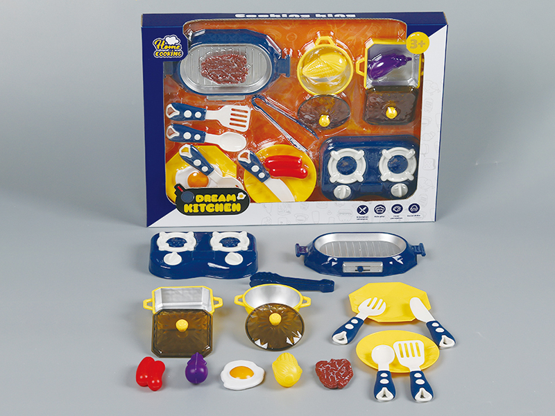 Simulated Kitchen Set 18pcs